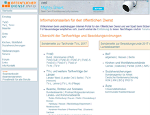 Tablet Screenshot of a.oeffentlicher-dienst.info
